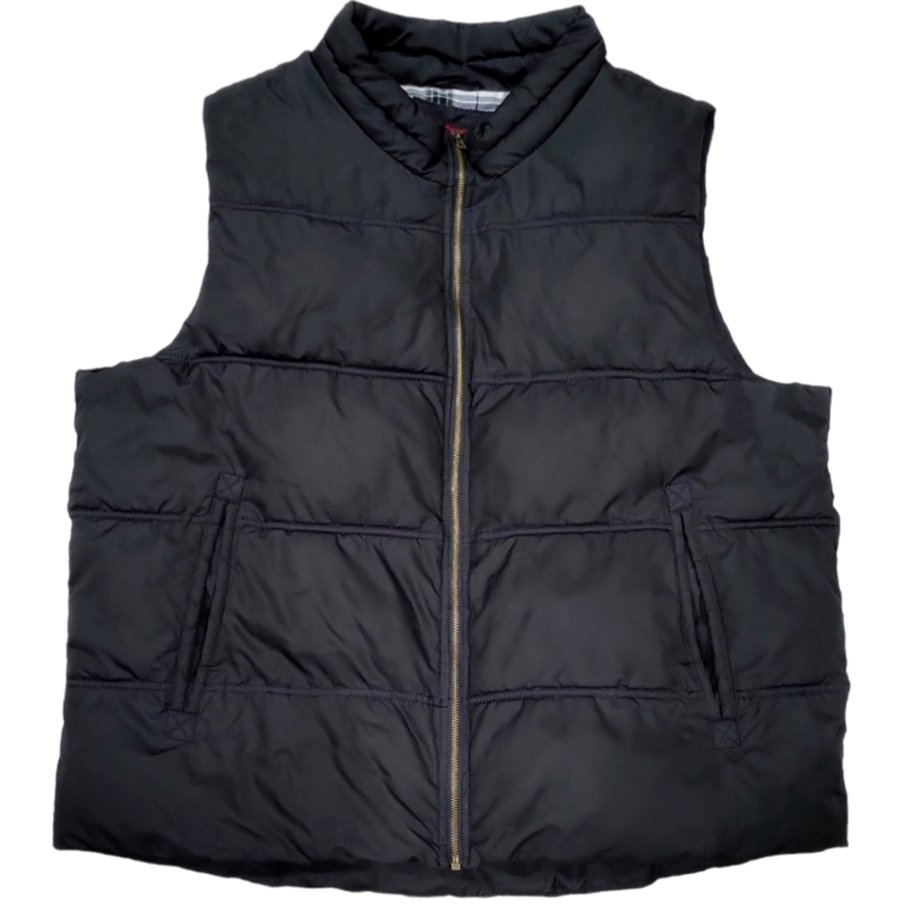 Merona Men's Black Puffer Vest Size XXL